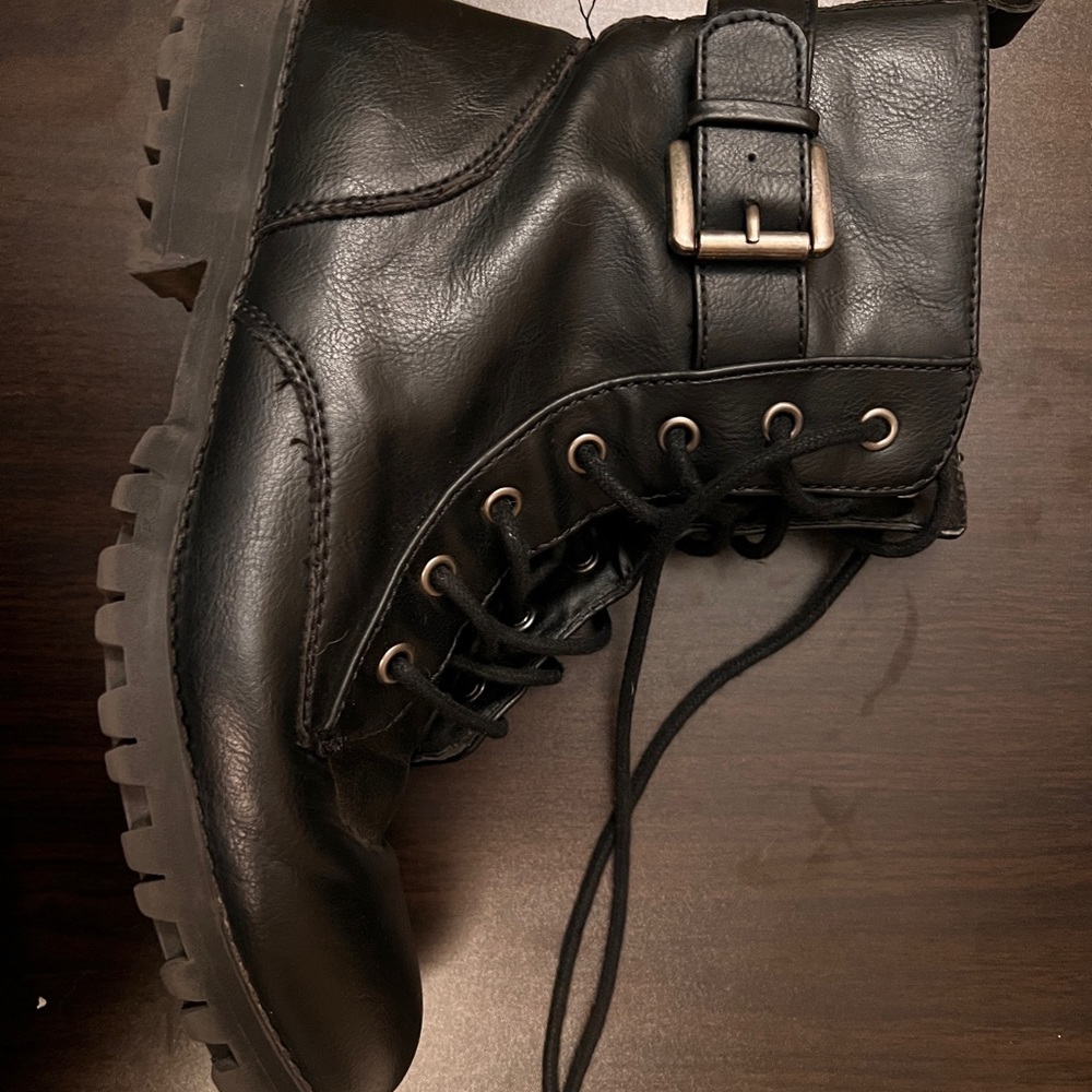 Black boots